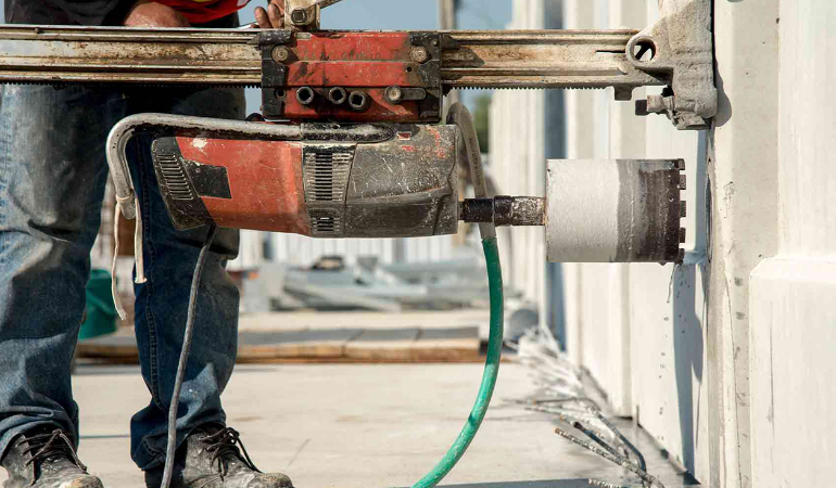 Karot İle Beton Kesme